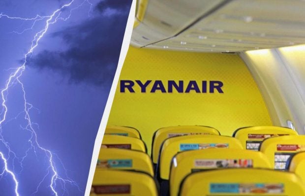 У Німеччині літак Ryanair потрапив у турбулентність через шторм: дев'ятеро людей постраждали