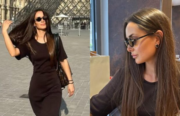 "Це не втеча": Ксенія Мішина у Парижі розлютилася через запитання про виїзд (фото)