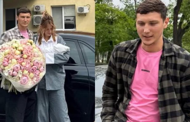 Наречений Лесі Нікітюк відповів на хейт через Rolls-Royce, на якому приїхав до пологового