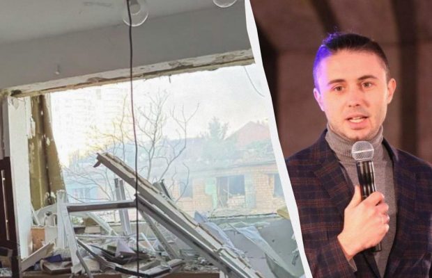 Російська ракета у Києві вночі рознесла квартиру співака Тараса Тополі (фото, відео)