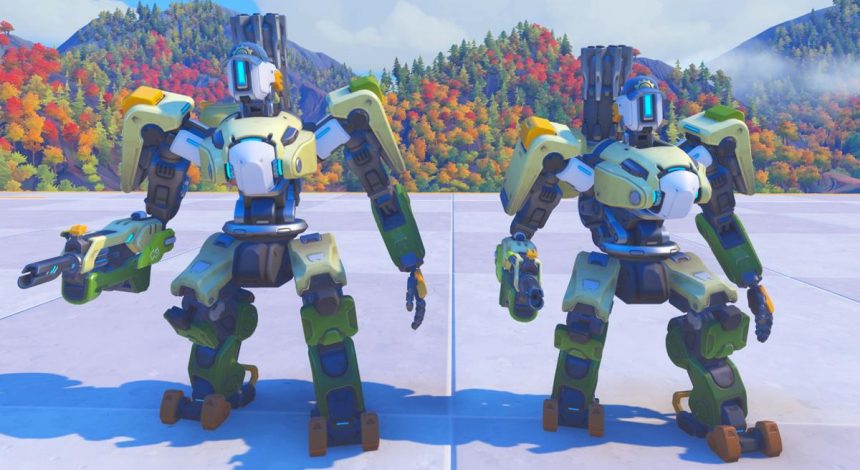 Всё ради баланса: Blizzard уменьшит модельку Бастиона из Overwatch 2 на 10%