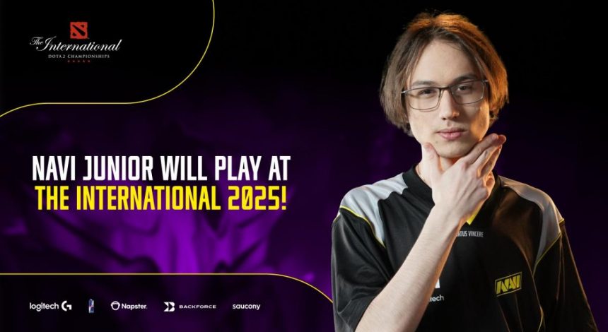 Украинская команда NAVI Junior выступит на чемпионате мира по Dota 2 The International 2025
