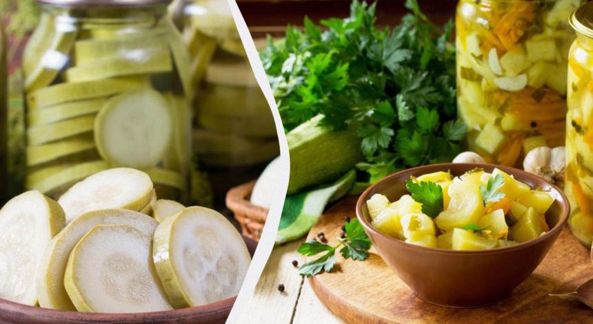 Как закрыть вкусные кабачки на зиму - необычные рецепты
