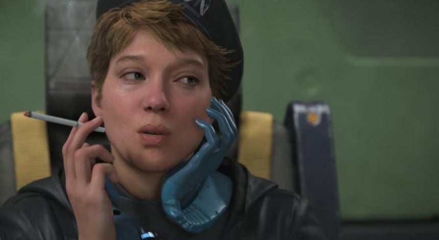 Кодзима поделился, что Леа Сейду снова начала курить на съёмках Death Stranding 2 для роли