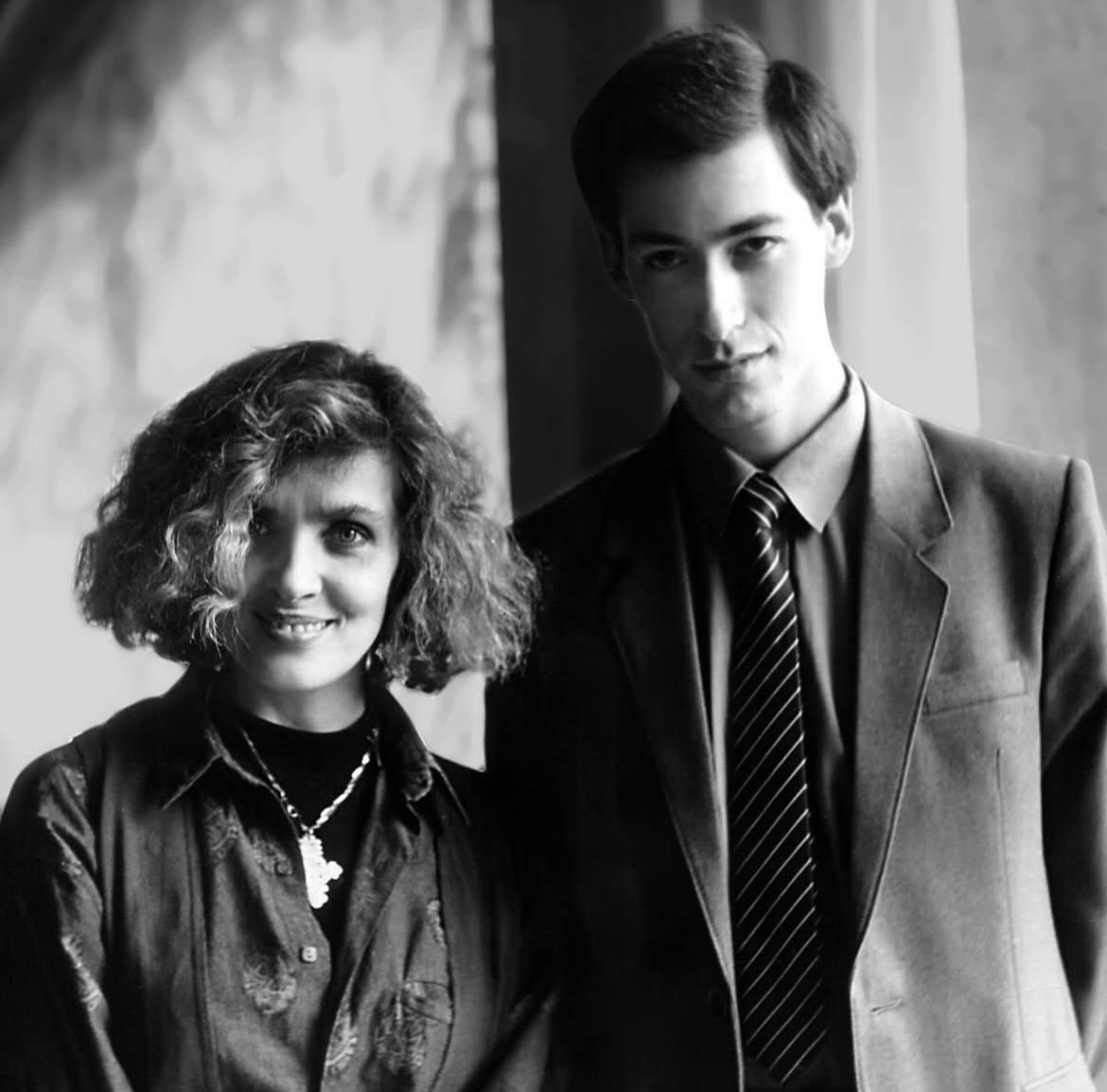 Дмитро та Лайма у 1990 році / фото інстаграм Дмитра Гордона Дмитро та Лайма у 1990 році / фото інстаграм Дмитра Гордона