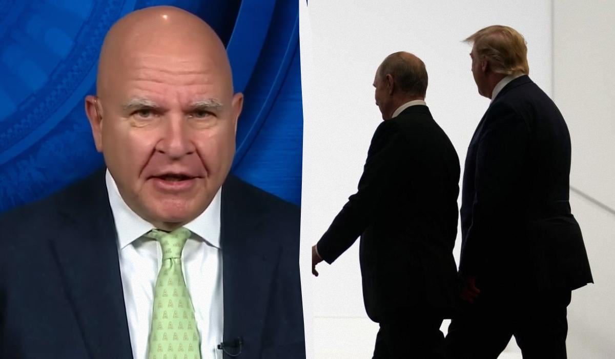 Генерал Герберт Макмастер скептичен относительно отношений Трампа с Путиным / коллаж УНИАН, фото REUTERS, кадр из видео Генерал Герберт Макмастер скептичен относительно отношений Трампа с Путиным / коллаж УНИАН, фото REUTERS, кадр из видео
