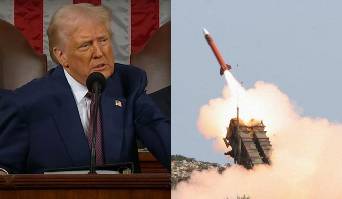 Трамп пообіцяв Зеленському знайти додаткові джерела постачання цих ракет/ Колаж УНІАН, фото - скріншот, Getty Images