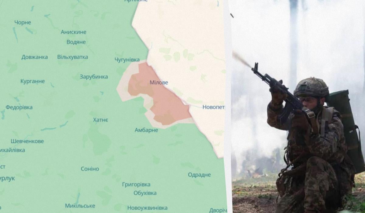 Росіяни окупували Мілове на Харківщині / колаж УНІАН, скриншот, фото Генштабу ЗСУ Росіяни окупували Мілове на Харківщині / колаж УНІАН, скриншот, фото Генштабу ЗСУ