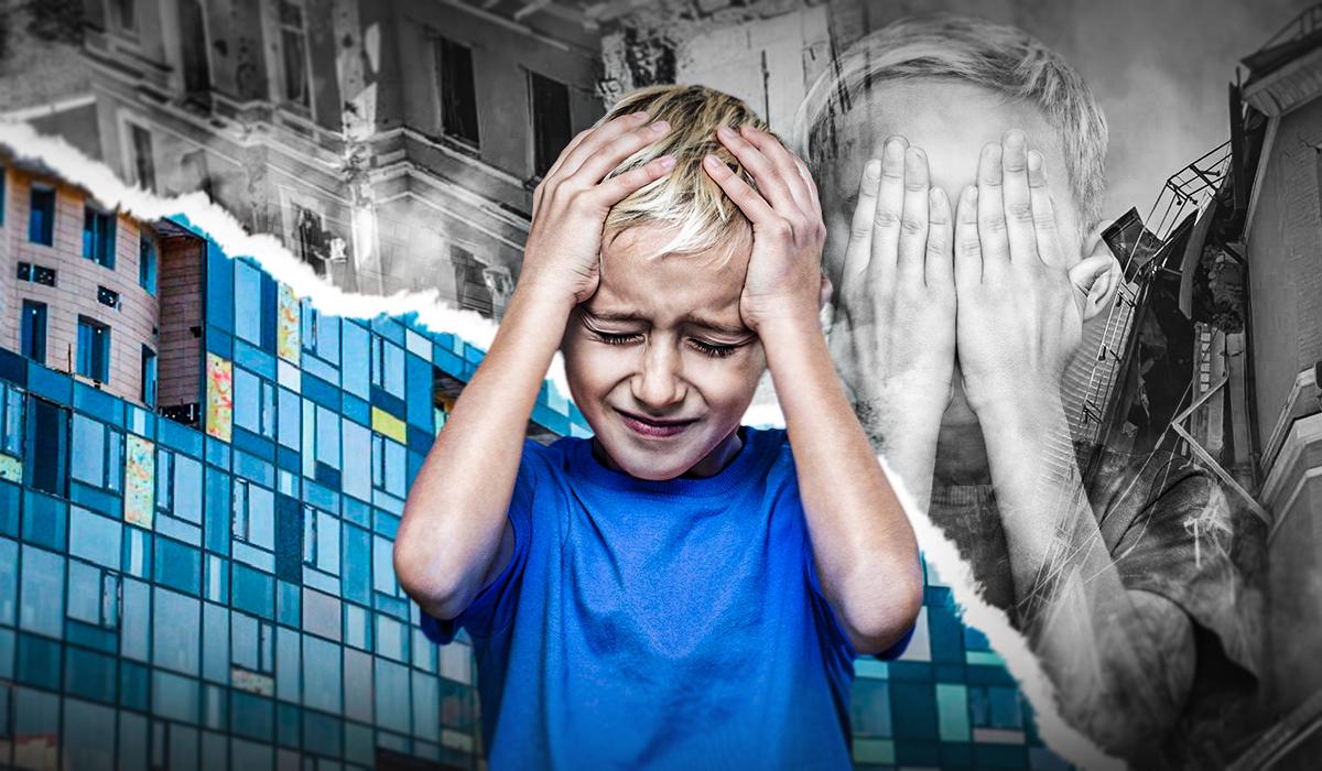 За пожежею великої війни губляться трагедії маленьких громадян України / колаж УНІАН