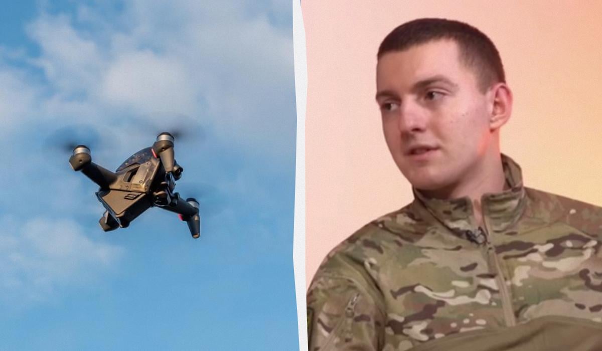 Молоді бійці є найкращими дронарями, кажуть військові / колаж УНІАН, фото ua.depositphotos.com, кадр з відео Молоді бійці є найкращими дронарями, кажуть військові / колаж УНІАН, фото ua.depositphotos.com, кадр з відео