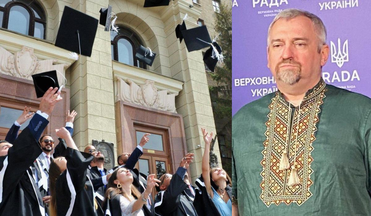 Нардеп зазначив, що заклади освіти самостійно вирішують, коли саме проводити БЗВП для студентів / Колаж УНІАН, фото - УНІАН, УНІАН/Таня Поляковська Нардеп зазначив, що заклади освіти самостійно вирішують, коли саме проводити БЗВП для студентів / Колаж УНІАН, фото - УНІАН, УНІАН/Таня Поляковська