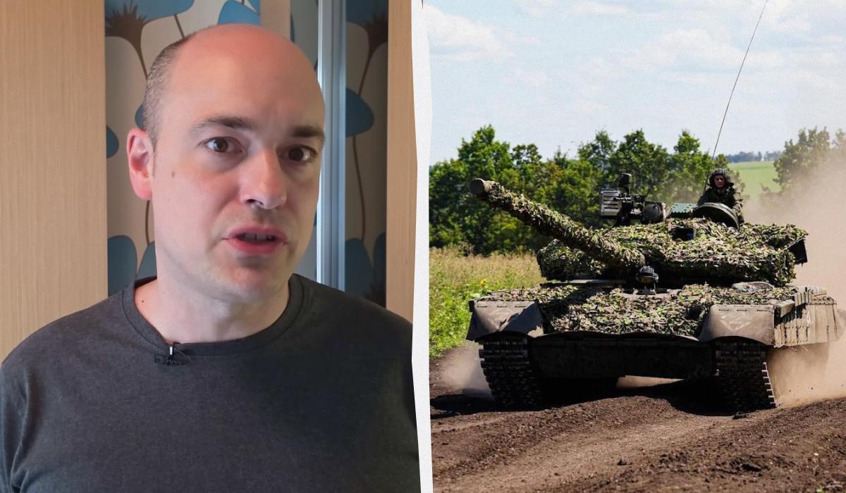 Андерс Нільсен розповів, хто краще справляється зі своїми завданнями на фронті / колаж УНІАН, фото t.me/mod_russia, кадр із відео Андерс Нільсен розповів, хто краще справляється зі своїми завданнями на фронті / колаж УНІАН, фото t.me/mod_russia, кадр із відео
