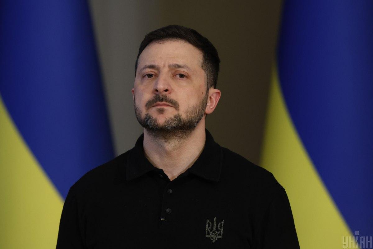 Zelensky turned to Ukrainians / photo UNIAN Zelensky turned to Ukrainians / photo UNIAN