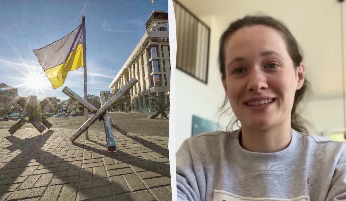 Еллі вирішила залишитися в Україні, попри війну / колаж УНІАН, фото facebook.com/olenazelenska.official, кадр з відео Еллі вирішила залишитися в Україні, попри війну / колаж УНІАН, фото facebook.com/olenazelenska.official, кадр з відео