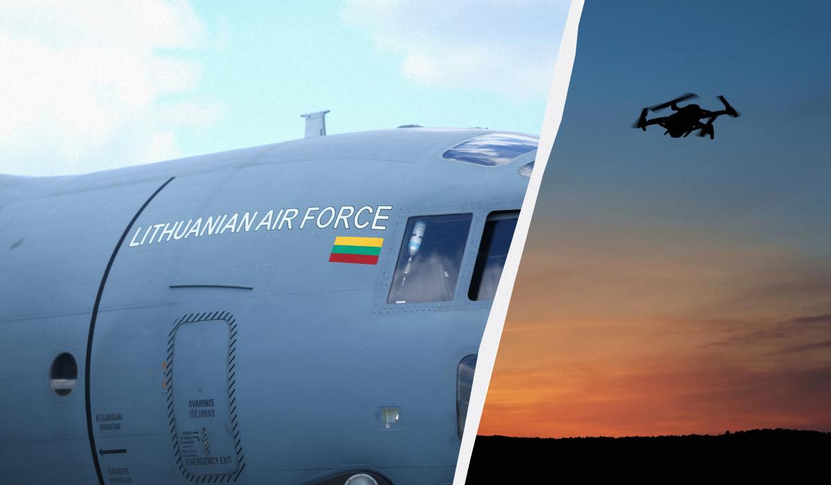 Литовські винищувачі були підняті в небо, однак пізніше стало відомо, що він не становив загрози / колаж УНІАН, фото ua.depositphotos.com Литовські винищувачі були підняті в небо, однак пізніше стало відомо, що він не становив загрози / колаж УНІАН, фото ua.depositphotos.com
