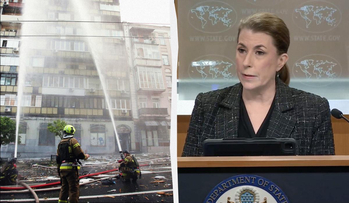 В Госдепе отреагировали на эскалацию воздушных атак РФ по Украине / коллаж УНИАН, фото УНИАН, скриншот В Госдепе отреагировали на эскалацию воздушных атак РФ по Украине / коллаж УНИАН, фото УНИАН, скриншот