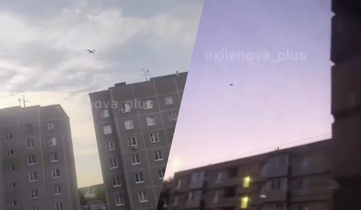 На Росію налетіли дрони / колаж УНІАН, скріншоти На Росію налетіли дрони / колаж УНІАН, скріншоти