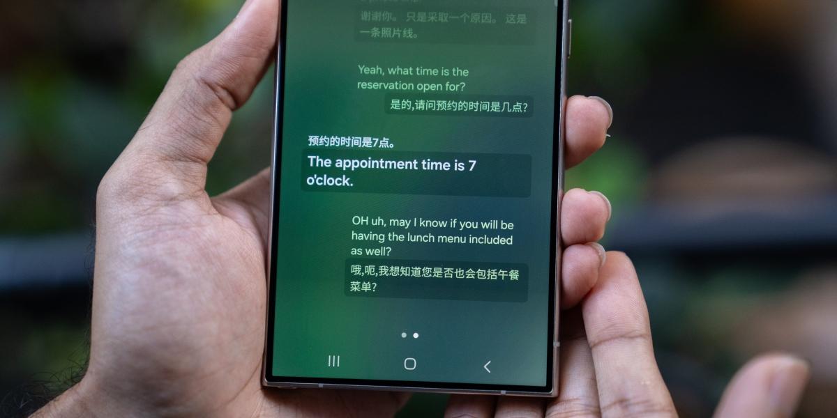 Live Translate залишається однією з найбільш затребуваних функцій Galaxy AI / фото Samsung Live Translate залишається однією з найбільш затребуваних функцій Galaxy AI / фото Samsung