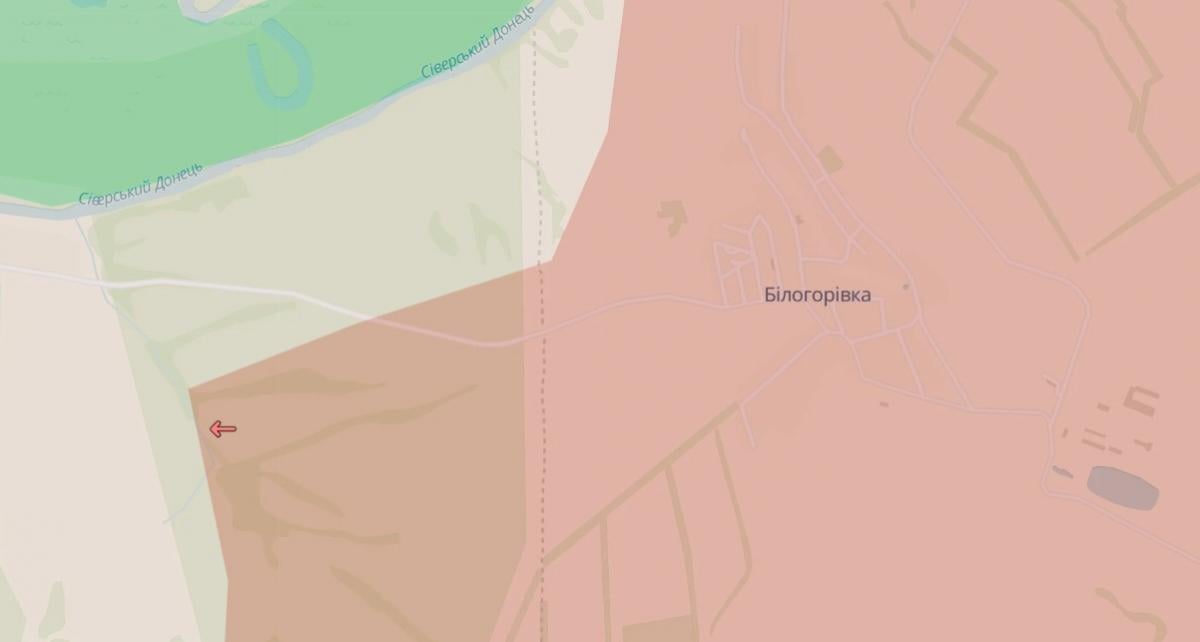 Карта боевых действий на востоке Украины / источник DeepState Карта боевых действий на востоке Украины / источник DeepState