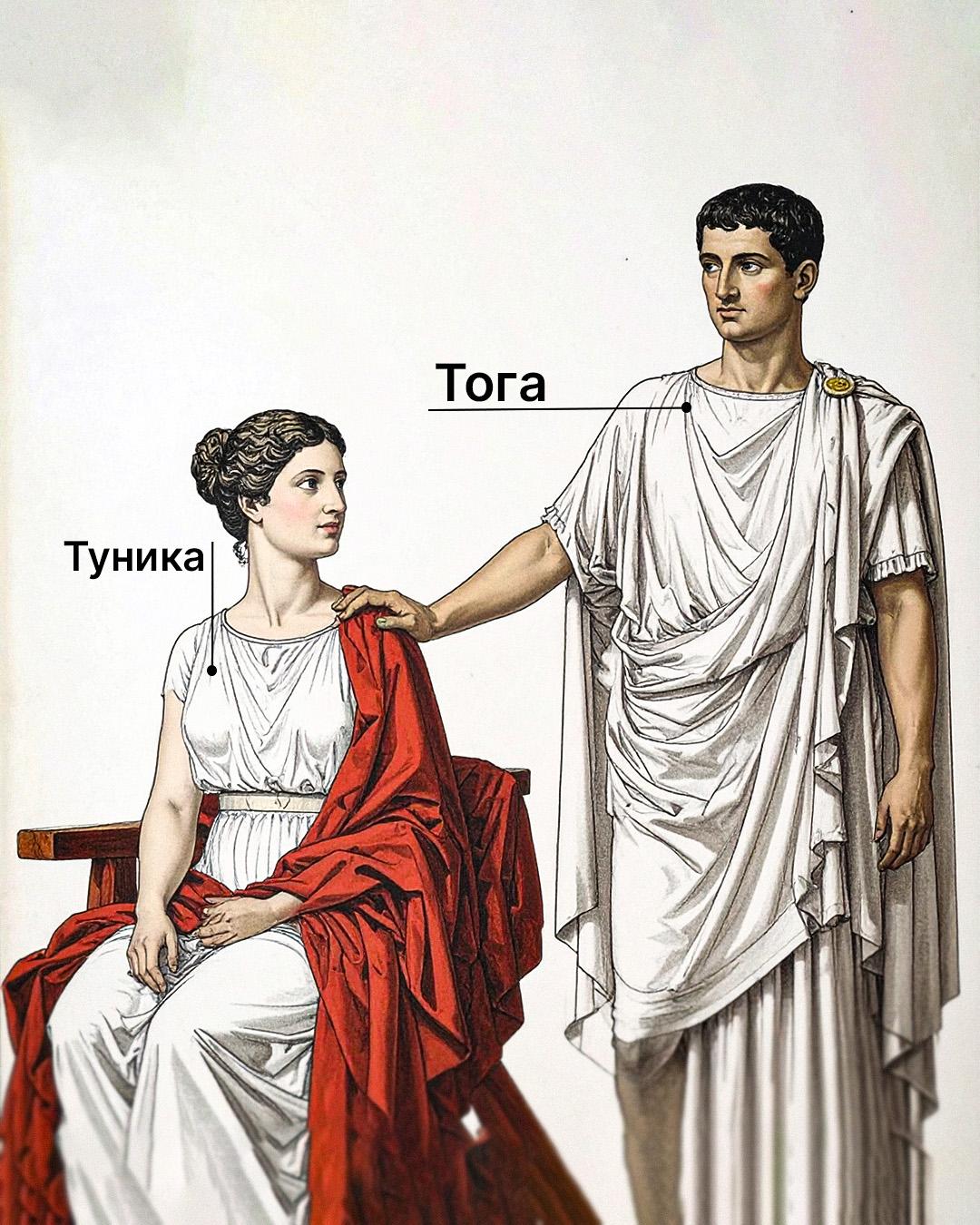 Древние римляне надевали тоги и туники / иллюстрация УНИАН Древние римляне надевали тоги и туники / иллюстрация УНИАН