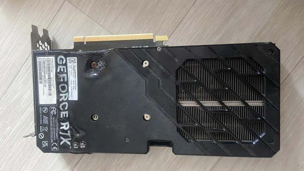 RTX 4060 Ti загорелась и расплавилась / Фото - Quasar Zone RTX 4060 Ti загорелась и расплавилась / Фото - Quasar Zone