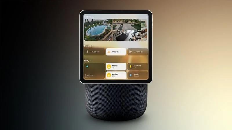 Apple не випустить розумну колонку з екраном у 2025 році / HomePod з екраном, концепт Apple не випустить розумну колонку з екраном у 2025 році / HomePod з екраном, концепт