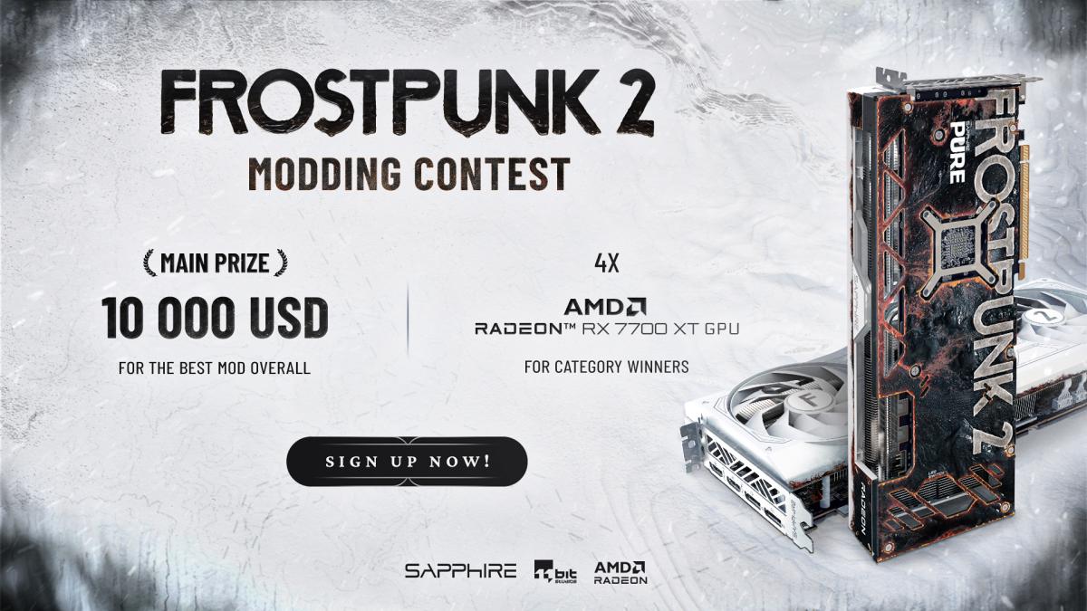 Розробники Frostpunk 2 анонсували конкурс модів із призом у 10 тисяч доларів Розробники Frostpunk 2 анонсували конкурс модів із призом у 10 тисяч доларів
