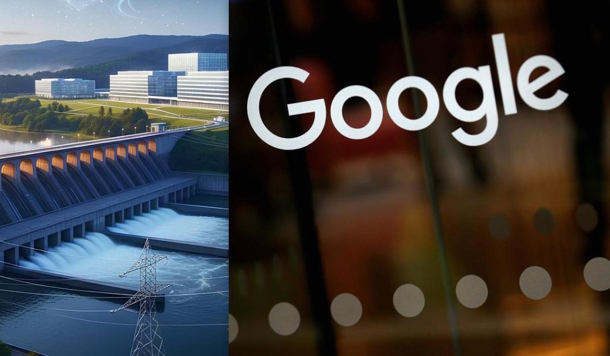 Google уклав найбільшу у світі угоду на постачання гідроелектроенергії / коллаж УНІАН, фото Reuters Google уклав найбільшу у світі угоду на постачання гідроелектроенергії / коллаж УНІАН, фото Reuters