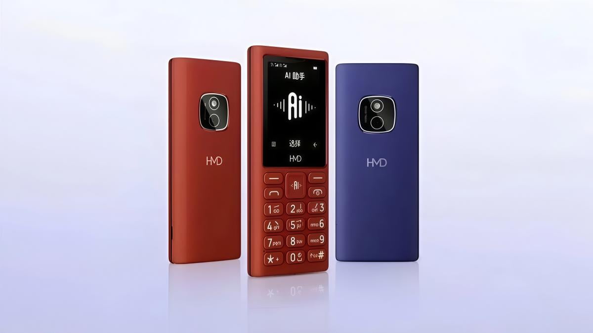 Представлено кнопкові телефони HMD 101 і 102 з підтримкою чат-бота DeepSeek / фото HMD Представлено кнопкові телефони HMD 101 і 102 з підтримкою чат-бота DeepSeek / фото HMD