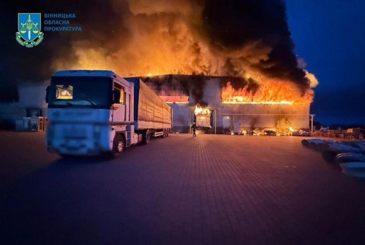 Россияне удаприли по Виннице/ Внницкая облпрокуратура Россияне удаприли по Виннице/ Внницкая облпрокуратура
