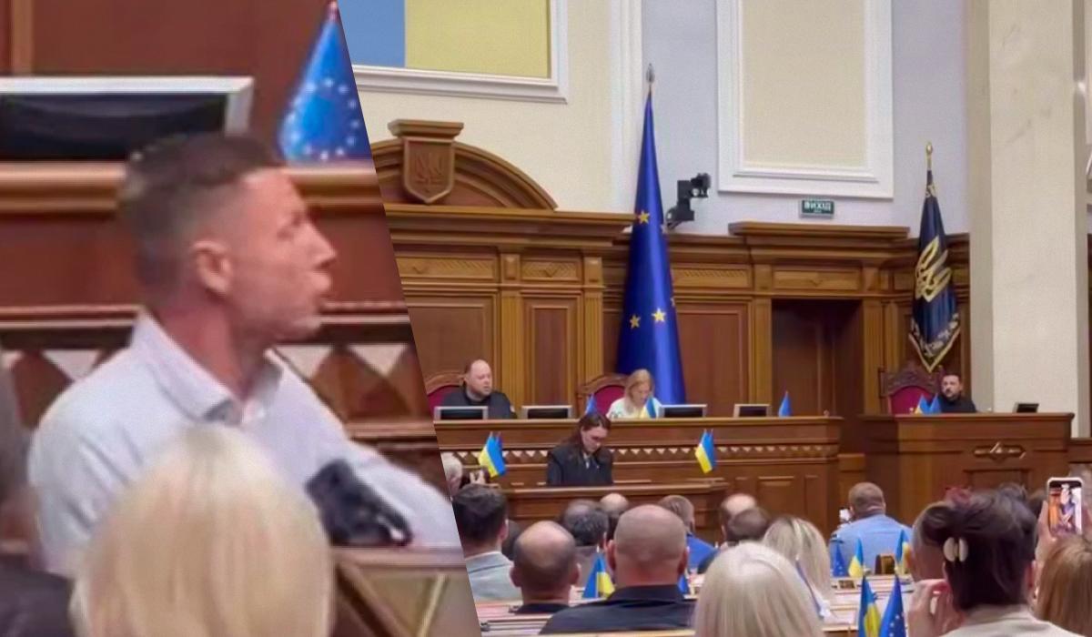 Зеленского вывел из себя вопрос Гончаренко о сроках службы / коллаж УНИАН, фото скриншот Зеленского вывел из себя вопрос Гончаренко о сроках службы / коллаж УНИАН, фото скриншот