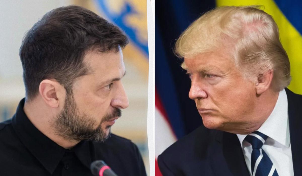 Зеленский поделился, что его объединяет с Трампом / коллаж УНИАН, фото Офиса президента, ua.depositphotos.com Зеленский поделился, что его объединяет с Трампом / коллаж УНИАН, фото Офиса президента, ua.depositphotos.com