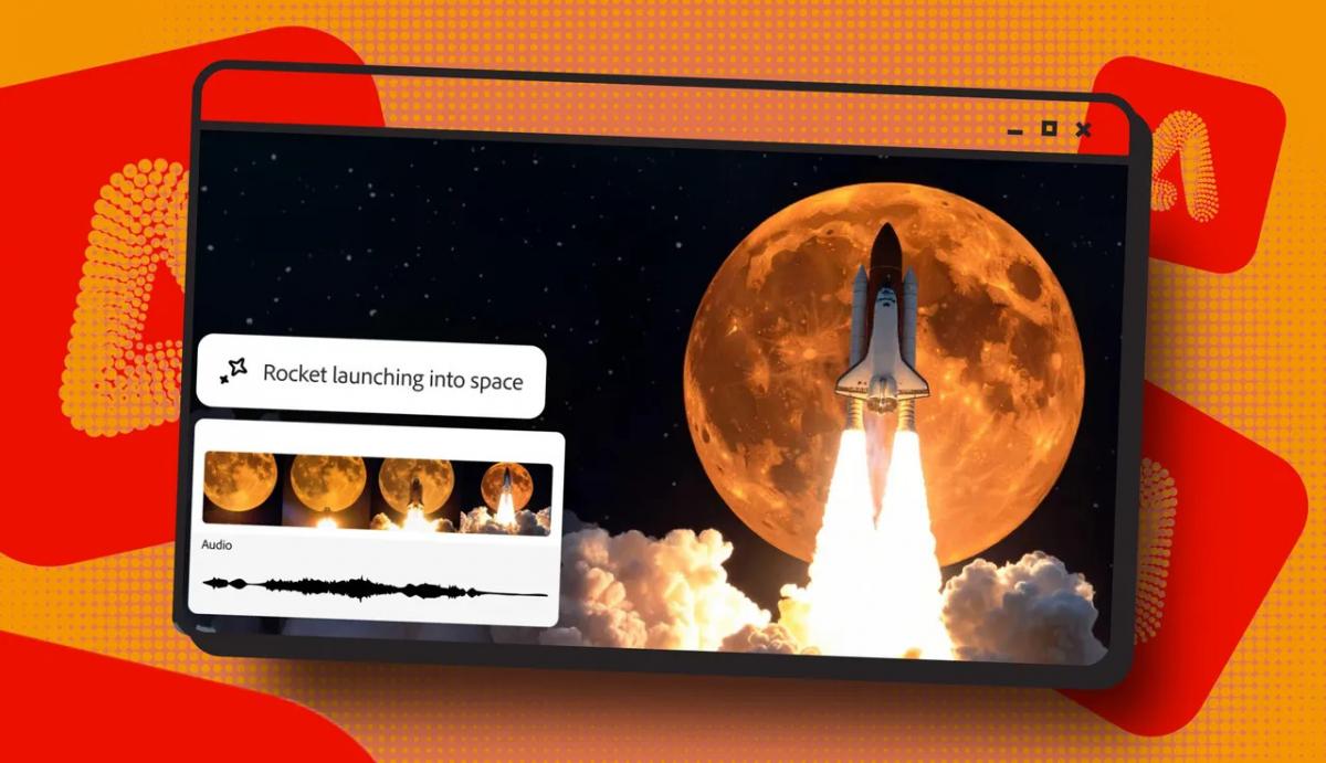 Adobe Firefly создавает звуковые эффекты для видео с помощью ИИ / фото Adobe Adobe Firefly создавает звуковые эффекты для видео с помощью ИИ / фото Adobe