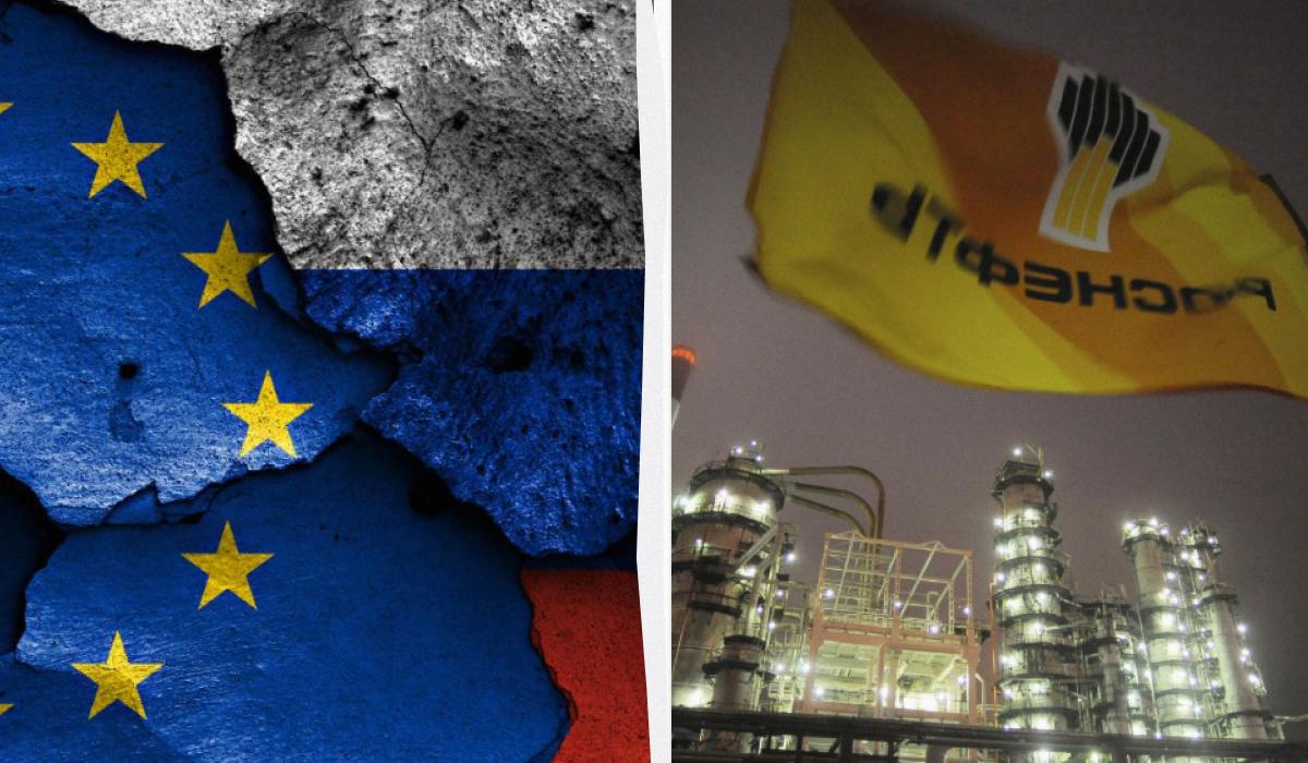 Нові санкції ЄС додали проблем компанії «Роснефть» / колаж УНІАН, фото ua.depositphotos.com, REUTERS Нові санкції ЄС додали проблем компанії «Роснефть» / колаж УНІАН, фото ua.depositphotos.com, REUTERS