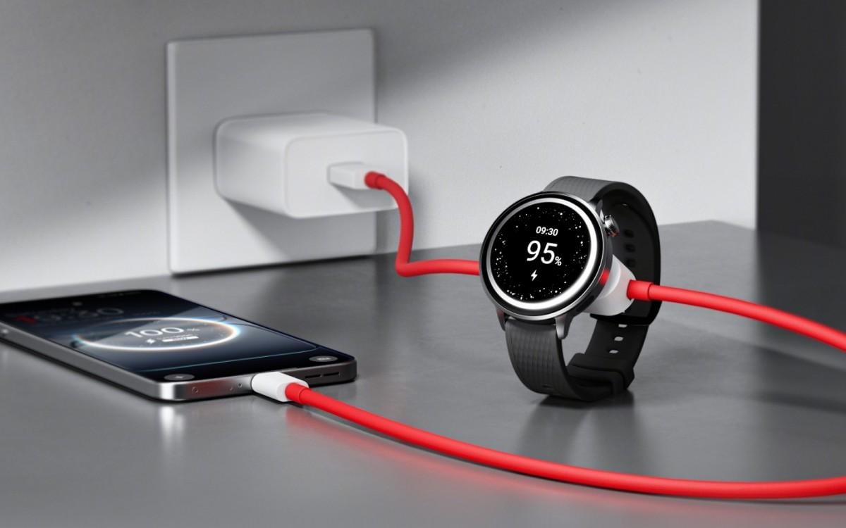 OnePlus випустила кабель, який заряджає смартфон і годинник одночасно / фото OnePlus OnePlus випустила кабель, який заряджає смартфон і годинник одночасно / фото OnePlus