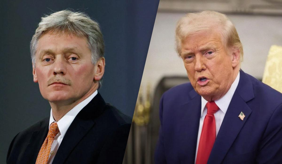 Пєсков заявив, що Трамп хоче допомогти врегулювати війну в Україні / Колаж УНІАН, фото - REUTERS, ОП Пєсков заявив, що Трамп хоче допомогти врегулювати війну в Україні / Колаж УНІАН, фото - REUTERS, ОП