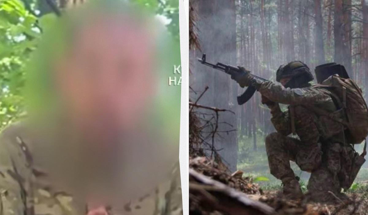 Окупант сам здався у полон українським бійцям / колаж УНІАН, скриншот, фото Генштабу ЗСУ Окупант сам здався у полон українським бійцям / колаж УНІАН, скриншот, фото Генштабу ЗСУ