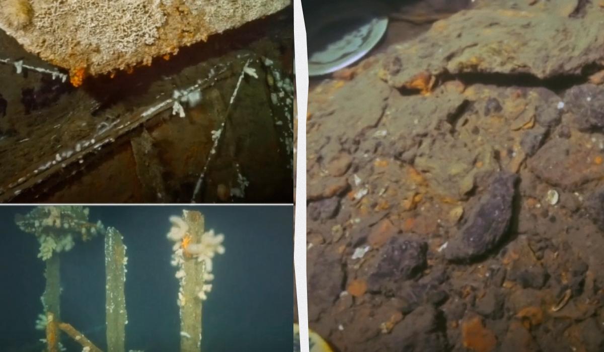 Место его затопления на глубине 82 метра оставалось загадкой / скриншот Место его затопления на глубине 82 метра оставалось загадкой / скриншот