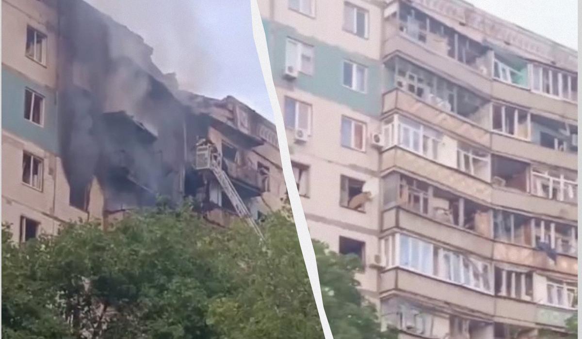 У Краматорську росіяни поцілили по багатоповерхівці / Колаж УНІАН, скріншоти У Краматорську росіяни поцілили по багатоповерхівці / Колаж УНІАН, скріншоти