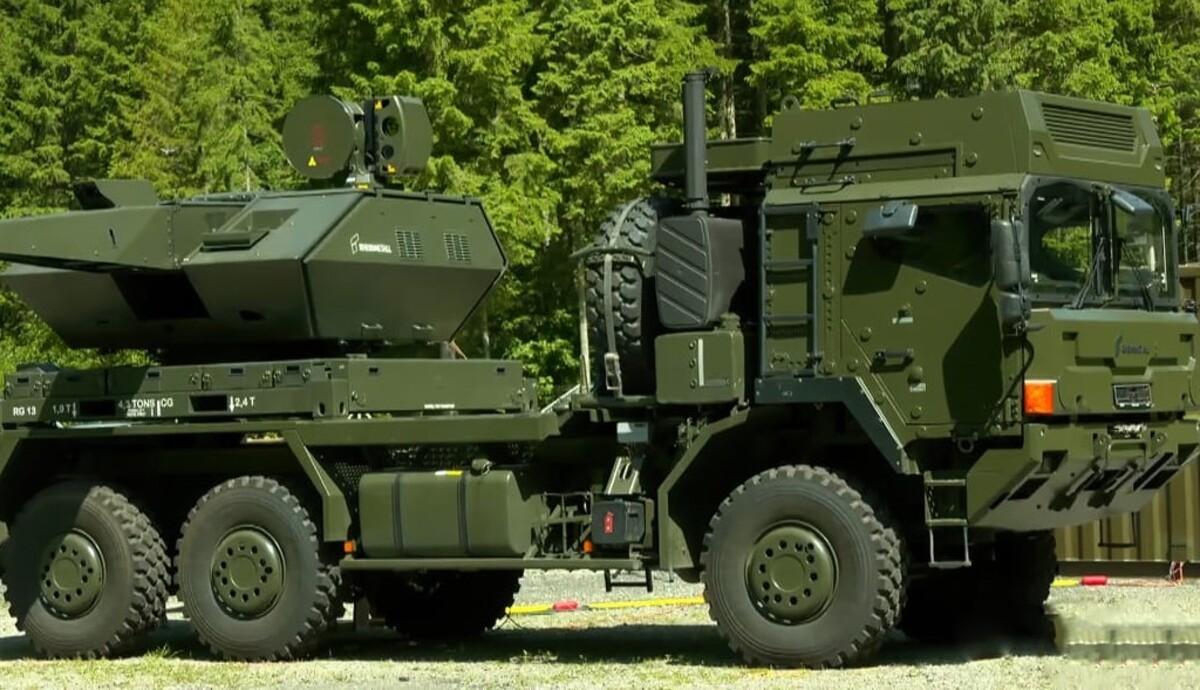 Такая установка является элементом комплекса Skynex / фото Википедия Такая установка является элементом комплекса Skynex / фото Википедия