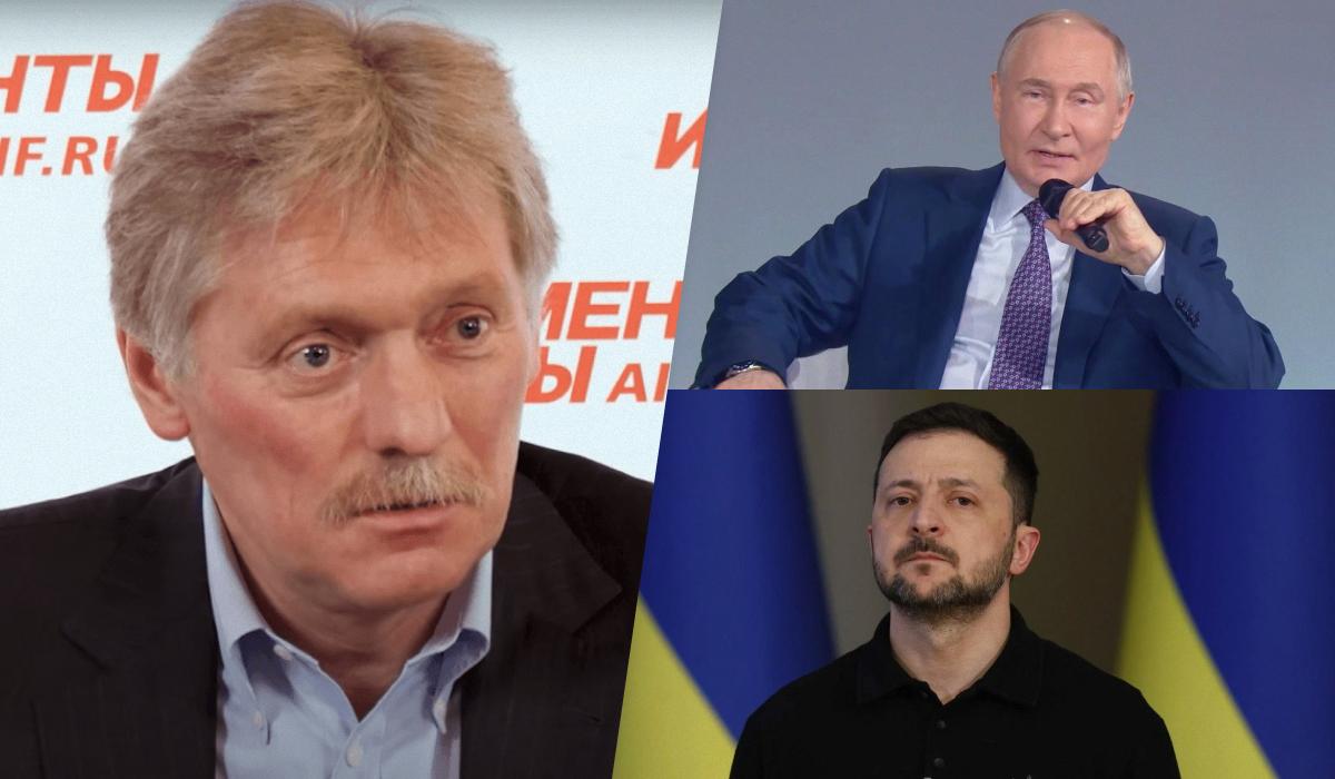 По словам Пескова, уже на этой неделе Кремль может сделать заявление по срокам переговоров / Коллаж УНИАН, фото - скриншоты, УНИАН