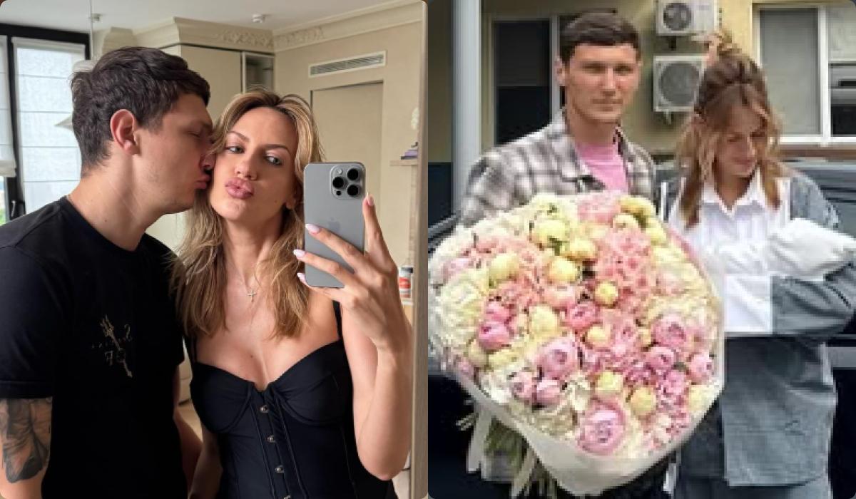 Наречений Лесі Нікітюк відповів на запитання, як вони назвали сина / колаж УНІАН, скріншот Instagram Наречений Лесі Нікітюк відповів на запитання, як вони назвали сина / колаж УНІАН, скріншот Instagram