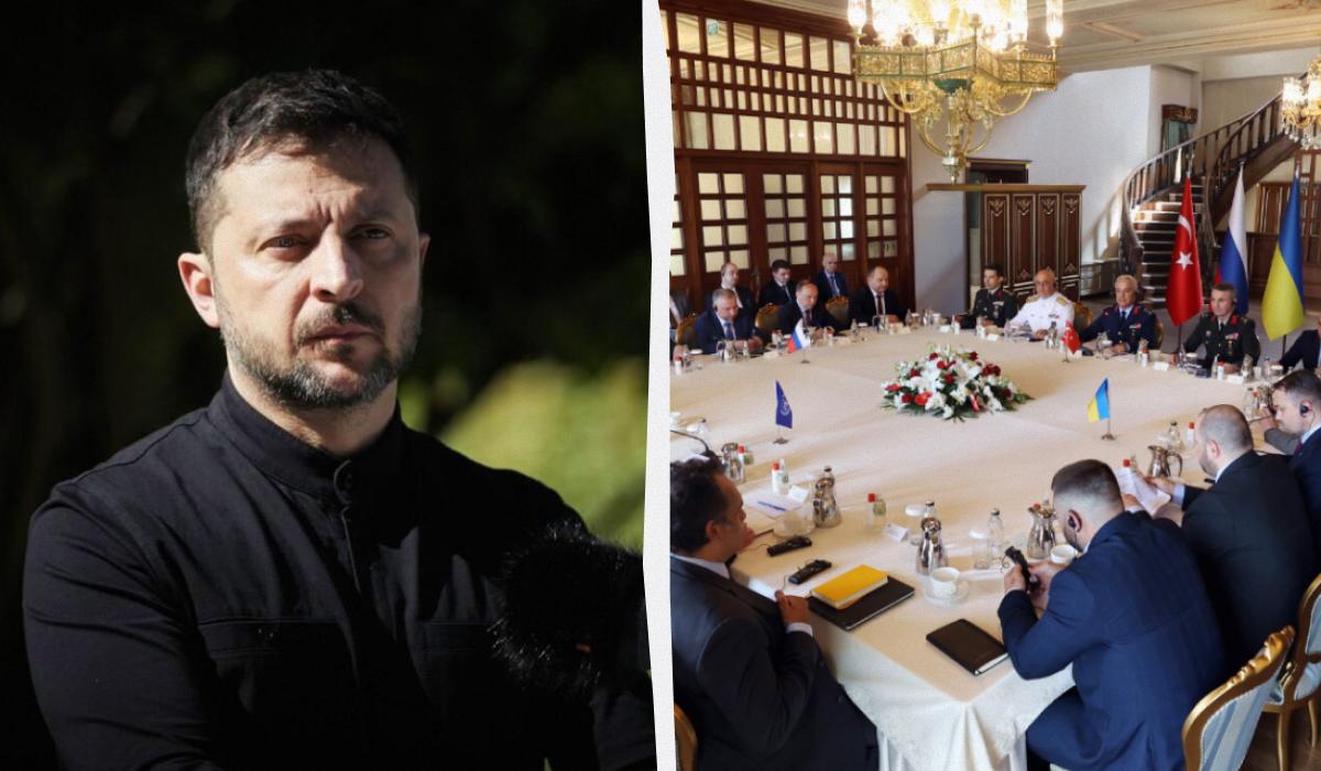 Зеленський прокоментував переговори / колаж УНІАН, фото Офіс Президента, Міноборони Туреччини Зеленський прокоментував переговори / колаж УНІАН, фото Офіс Президента, Міноборони Туреччини
