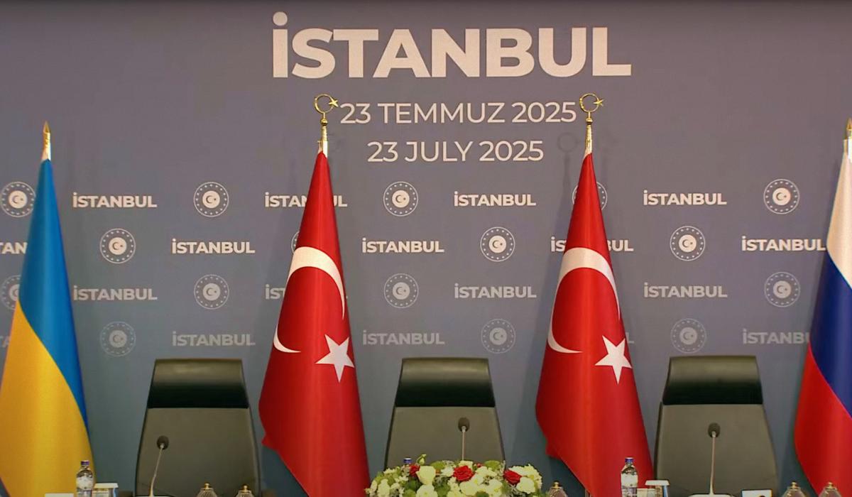 В Турции прошел третий раунд переговоров между Украиной и РФ / кадр из видео В Турции прошел третий раунд переговоров между Украиной и РФ / кадр из видео