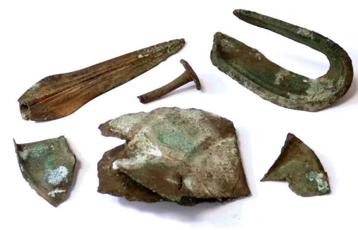 В Чехии нашли 'чрезвычайно редкие' доспехи, которые относятся к эпохе Троянской войны В Чехии нашли 'чрезвычайно редкие' доспехи, которые относятся к эпохе Троянской войны