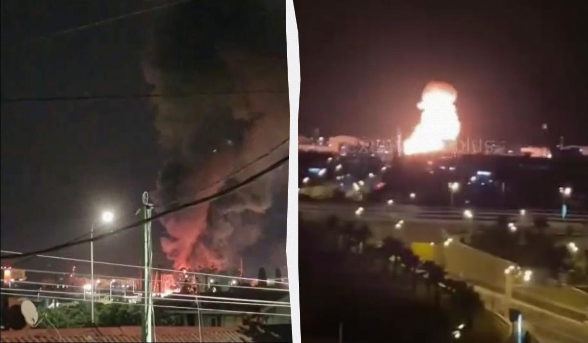 У російському Сочі лунають вибухи / колаж УНІАН, кадри з відео У російському Сочі лунають вибухи / колаж УНІАН, кадри з відео