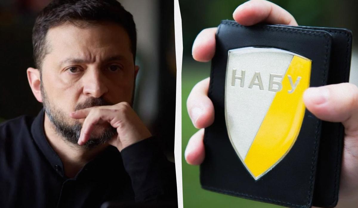 Зеленський повідомив про наступний крок / колаж УНІАН, фото ОП, nabu.gov.ua Зеленський повідомив про наступний крок / колаж УНІАН, фото ОП, nabu.gov.ua