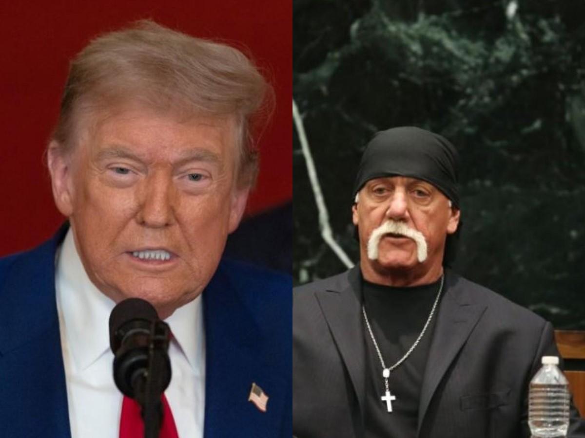 Дональд Трамп вшанував пам'ять Галка Гогана / фото Getty Images, колаж УНІАН