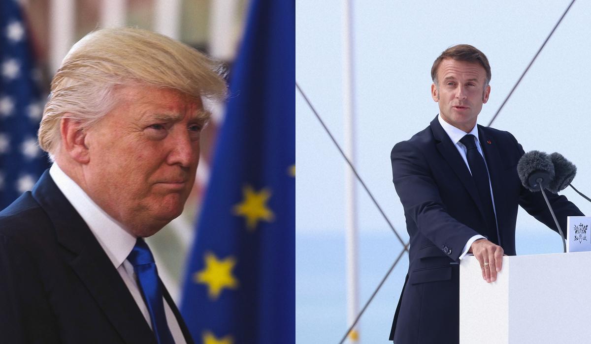 Трамп 'слил' переписку с Макроном и пригрозил ему