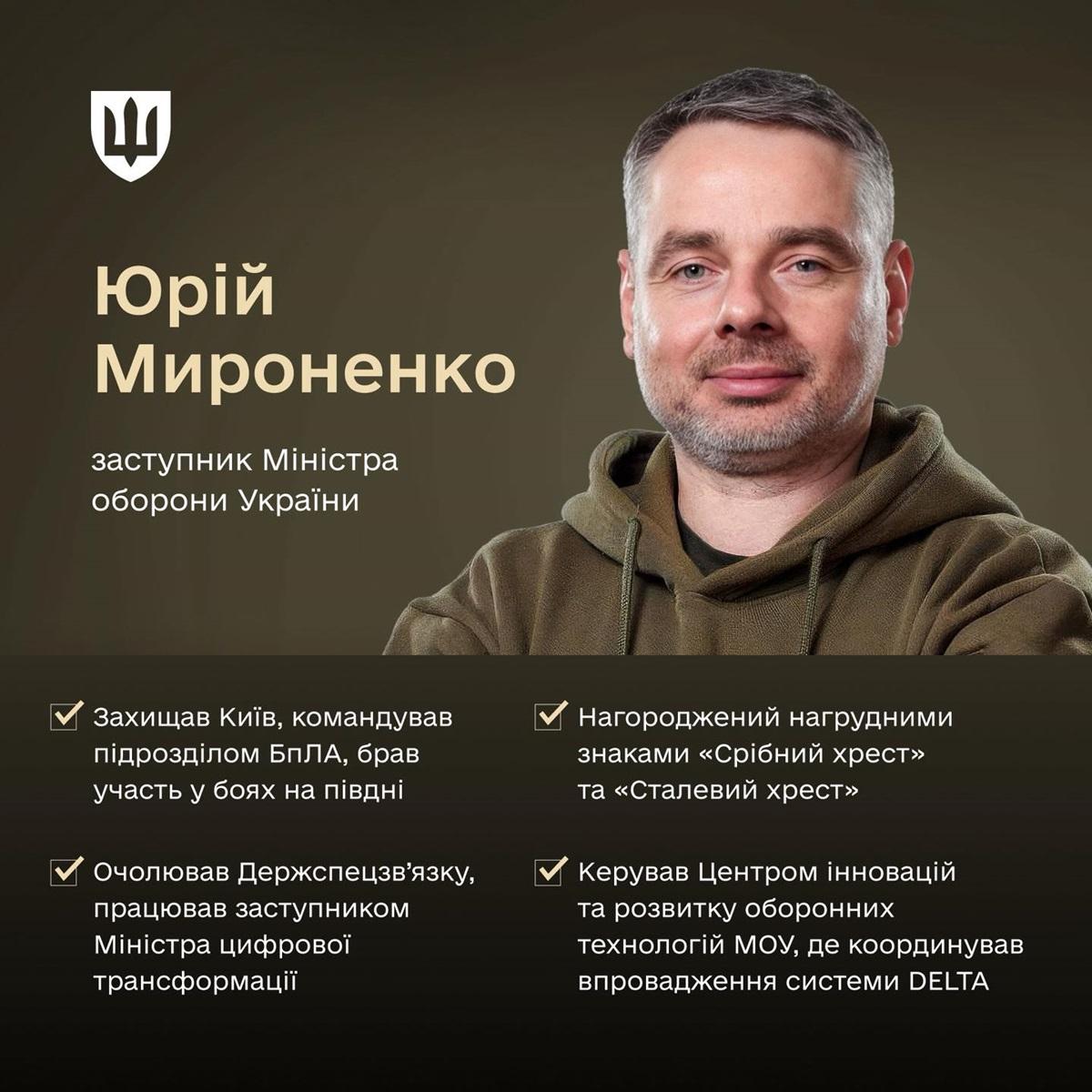 Мироненко під час повномасштабного вторгнення захищав Київ у складі 112 бригади ТрО / фото - facebook.com/MinistryofDefence.UA Мироненко під час повномасштабного вторгнення захищав Київ у складі 112 бригади ТрО / фото - facebook.com/MinistryofDefence.UA